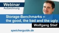 Webinar-Aufzeichnung vom 14.02.2019: Storage-Benchmarks – the good, the bad and the ugly