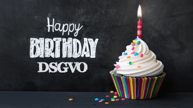 Happy Birthday DSGVO shutterstock 363560876