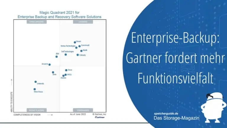 Gartner: Vielfältigkeit Enterprise-Backup-and-Recovery-Lösungen immer wichtiger