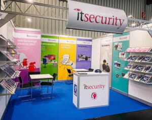 Unsere Kollegen der it-daily.net und it security in Halle 6 am Stand 6-401 (Bild: Daniela Seeber).