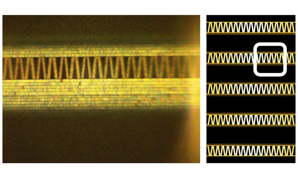 Unter dem Microskop zeigen sich nach herkömmlicher De-Magnetisierung Datenreste. (Quelle: Insurgo)