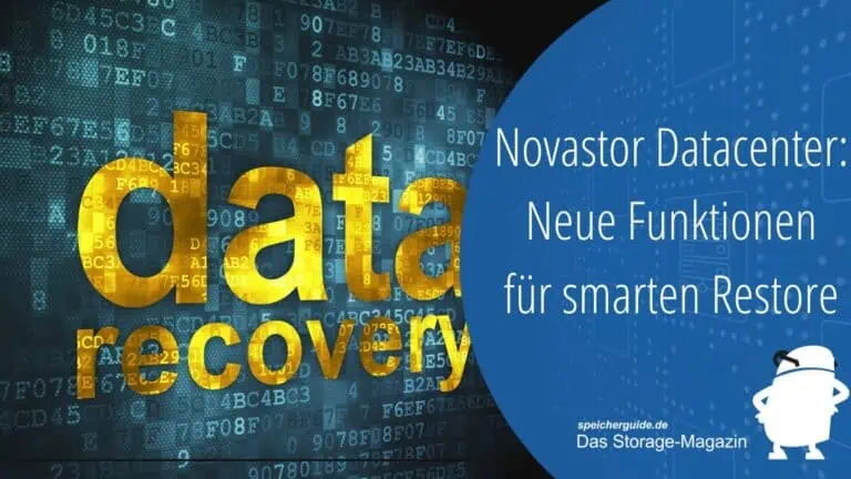 Novastor Datacenter: Neue Funktionen für smarten Restore