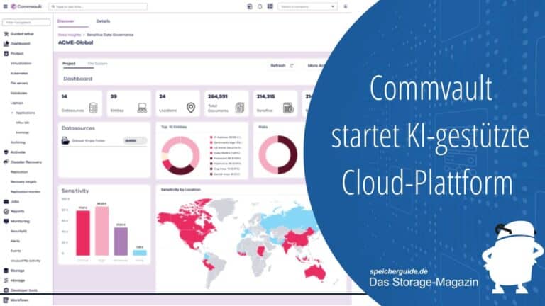 Commvault startet KI-gestützte Cloud-Plattform