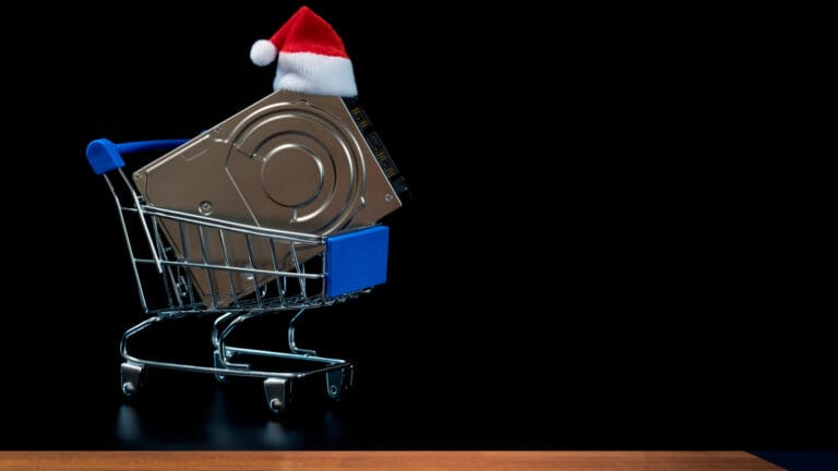 Weihnachten-Shopping