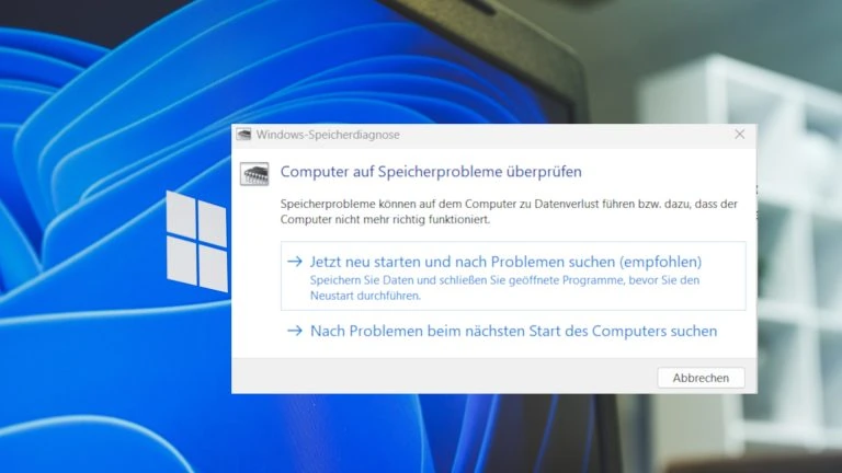 Windows Speicherdiagnose