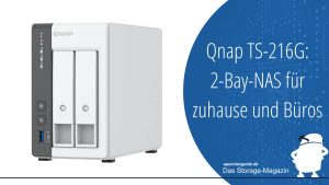 Qnap TS-216G: 2-Bay-NAS für zuhause und Büros