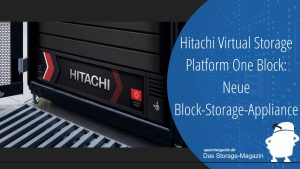Hitachi Vantara erweitert sein um eine Block-Storage-Appliance