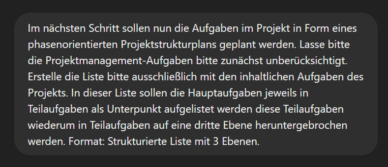 Projektstrukturplan