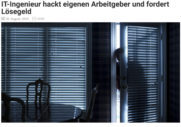 Screenshot 2024 12 27 at 14 12 11 IT Ingenieur hackt eigenen Arbeitgeber und fordert Loesegeld