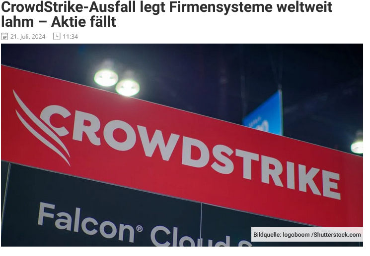 Screenshot 2024 12 28 at 12 57 52 CrowdStrike Ausfall legt weltweit Systeme lahm Aktie faellt