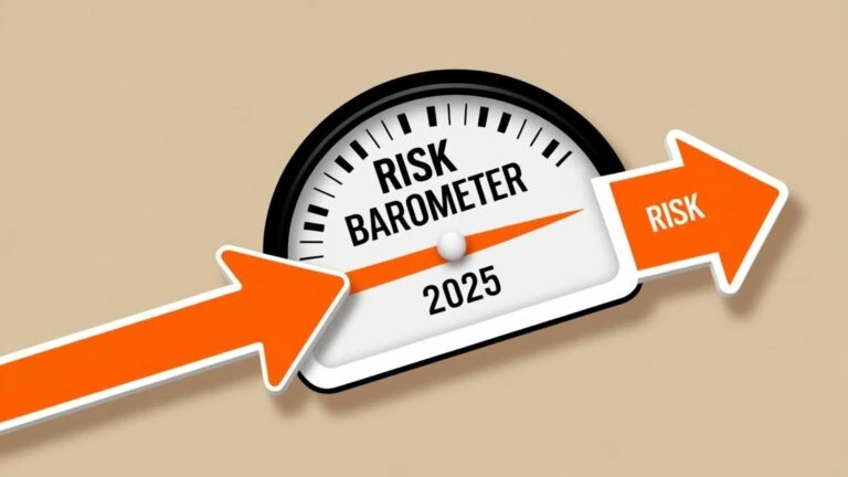 Risk Barometer 2025 (Bild erstellt mit https://www.canva.com/dream-lab)